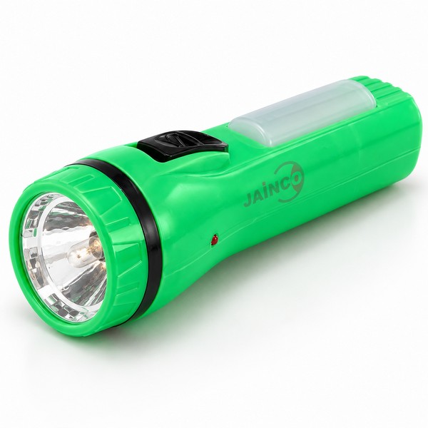 Flashlight with Incandescent Bulb